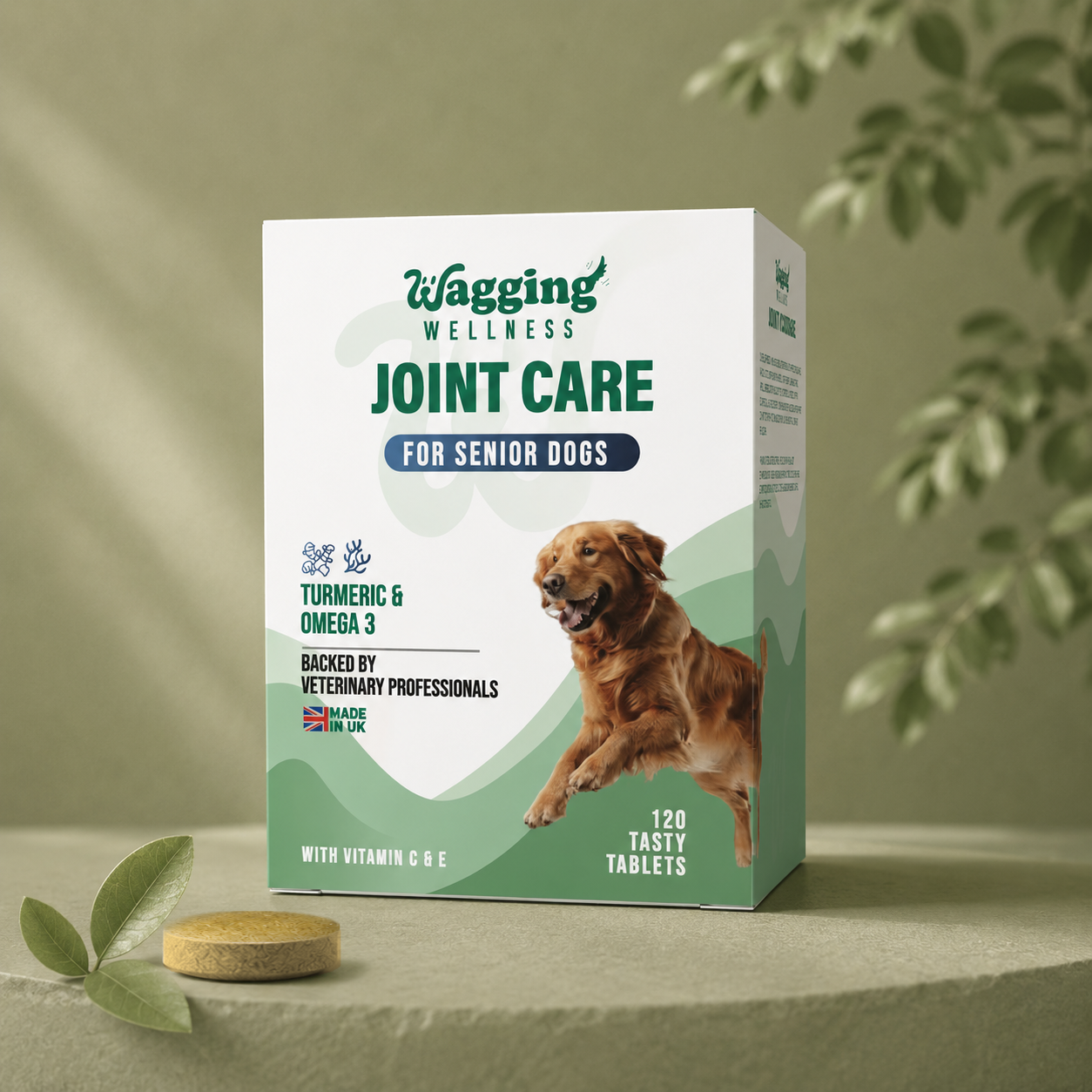 Pro Joint Support for Senior Dogs | Turmeric & Omega 3